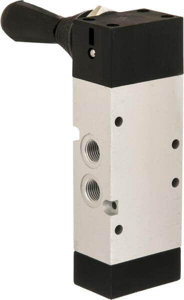 Distributeur 5/3 levier manuel vue 2