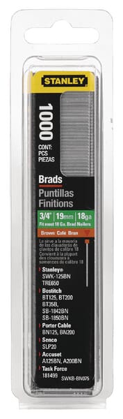 Clou 20mm type J - 1000 pièces — réf. 1SWKBN075T