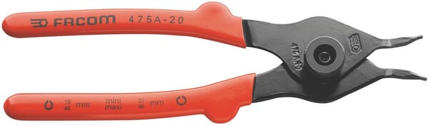 Pince circlips reversible 15cm · réf. 475A15