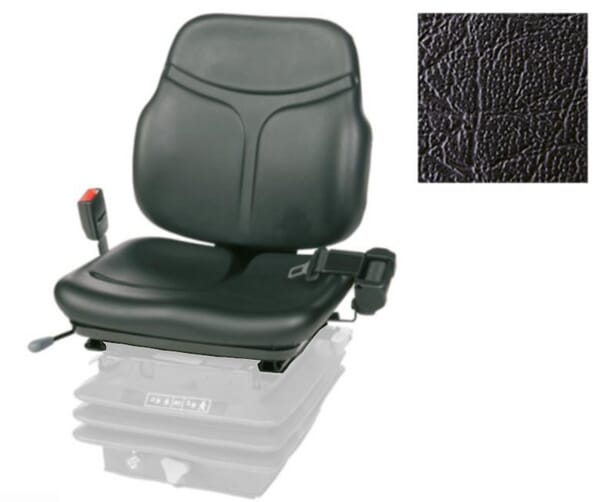 Siège en PVC, noir, sans suspension, Sc74 Cobo · réf. SC1077335
