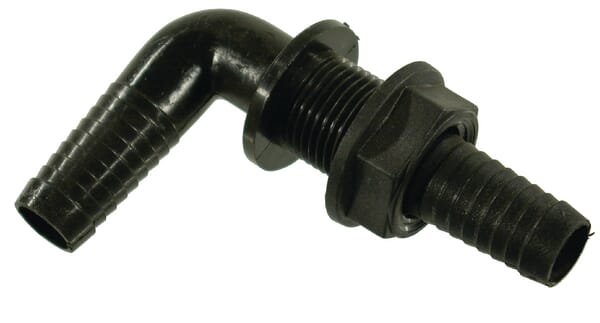 Stěnová průchodka 90° 3/4"