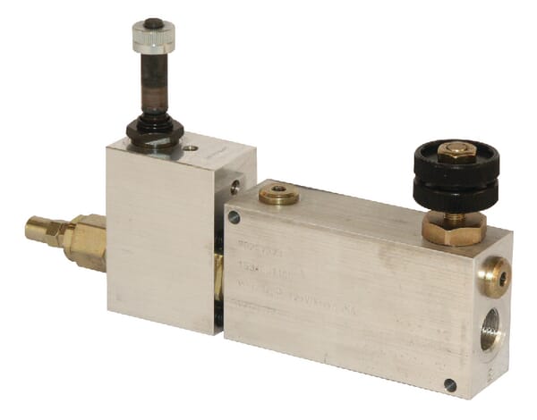 3cestný průtokový regulační ventil typ VPR EP – VMP+VE