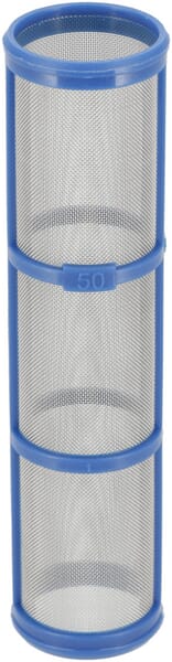Raccord filtrant bleu à 50 mailles · réf. CP169034SSPP