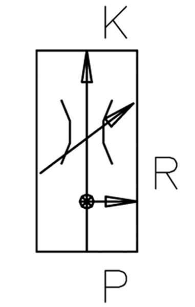 Régulateur de débit 3 voies proportionnelle SR vue 5