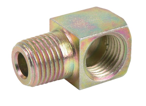 Équerre mâle-femelle 90° — réf. CLEW90MK10M10