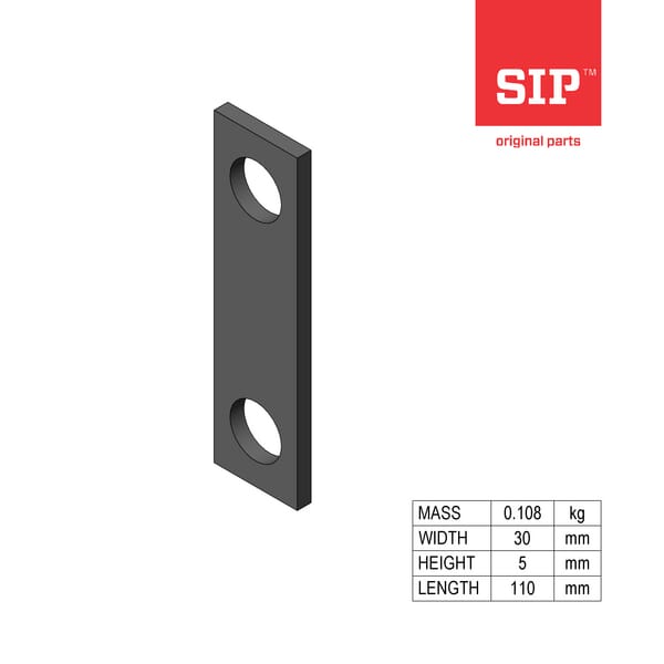 Bande 2 - 5x30x110 — réf. 151019203C