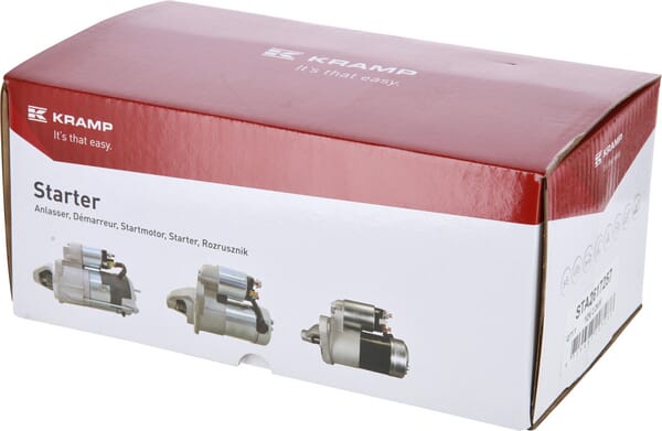 Démarreur 12 V, 2,2 kW, 10 dents, CW vue 3