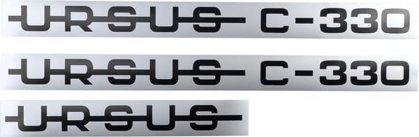 Ensemble d’autocollant pour Ursus C-330 · réf. 2690EMBL330