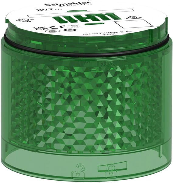 Module d'éclairage LED vert — réf. XVB7C23