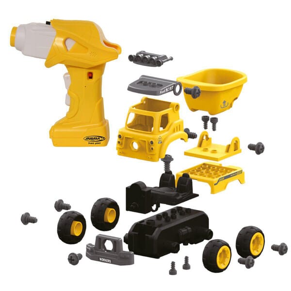 Camion benne premier kit RC 27 pièces avec tournevis sans fil · réf. JA405226