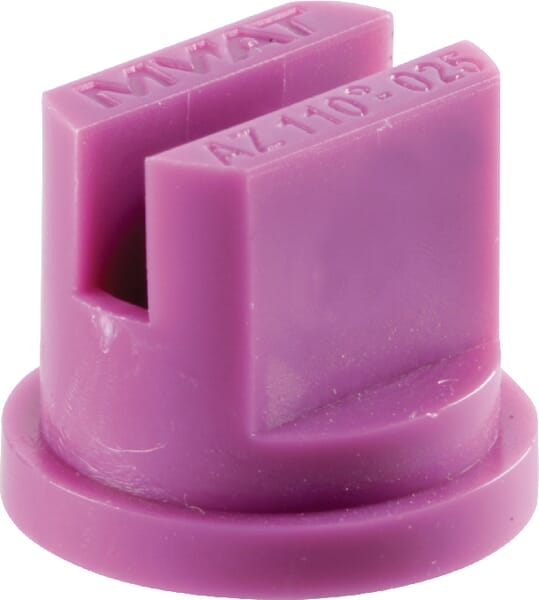Buse à jet plat AZ 110° 25 violet plastique MMAT · réf. AZ110025