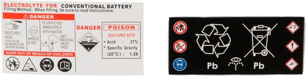 Batterie U1 12V 24Ah 220A Kramp vue 5