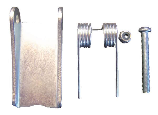 Náhradní díly pro závěsné háky, pojistná západka, kované