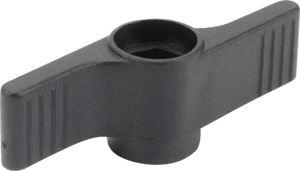 Křídlová matice PVC 6 mm