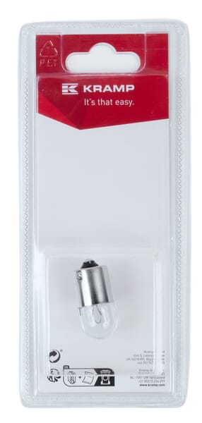 Ampoule 12V x 10W, BA15s (1) — réf. KRGL1216P01B