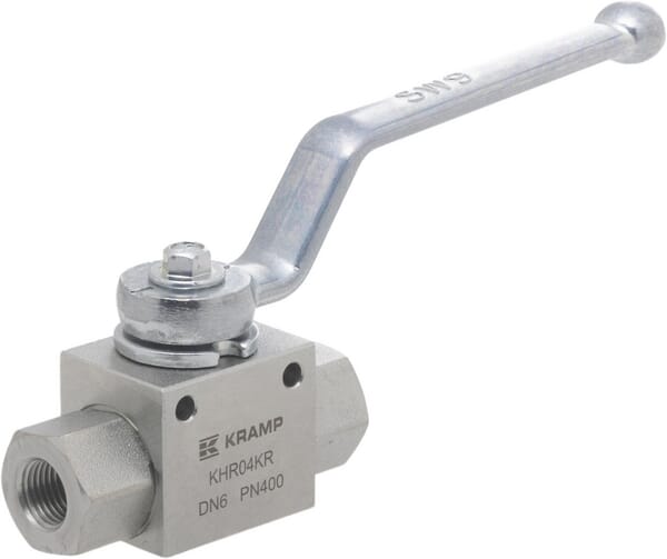 Robinet à boisseau sphérique 2/2 - 1/4" BSP — réf. KHR04KR