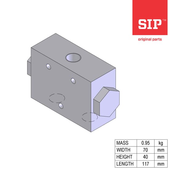 Diviseur de débit hydraulique V1023 (DFL 10-20) — réf. 150723202