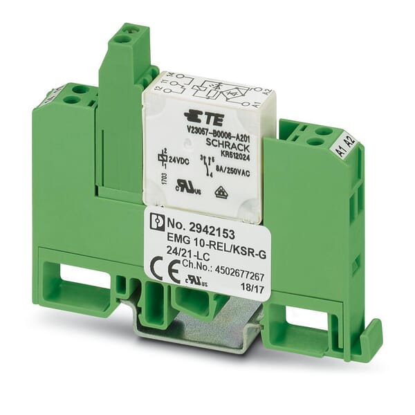 Relais module 24V DC · réf. EMG10RELKSRG2421LC