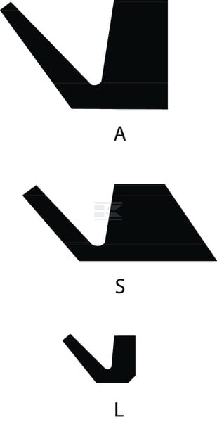 50 Bagues en V Ø 100 mm vue 5
