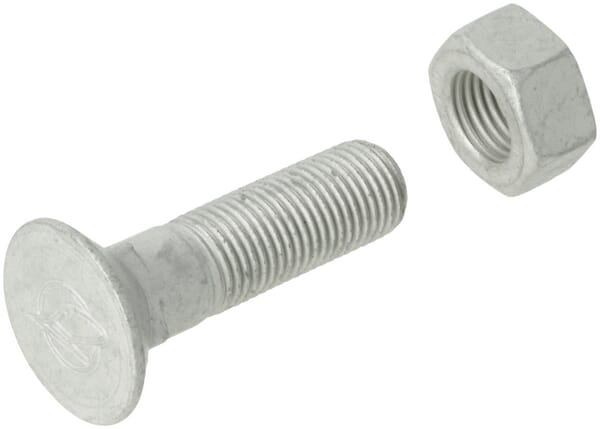 Vis à tête fraisée avec écrou M12x45-12.9-MUH-10 Zn · réf. 30110514