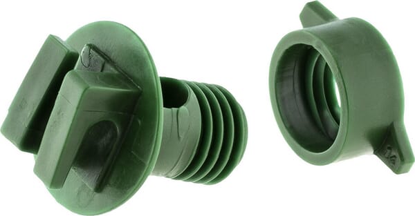 20 Isol. à écrou vert ø6-14mm · réf. 010936GAL