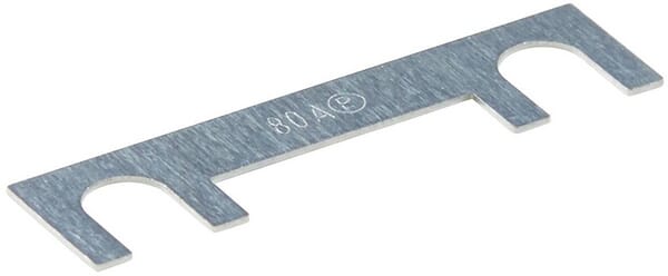 Fusible bande 80A longueur 41mm pack 100x Hella · réf. 8JS713575001