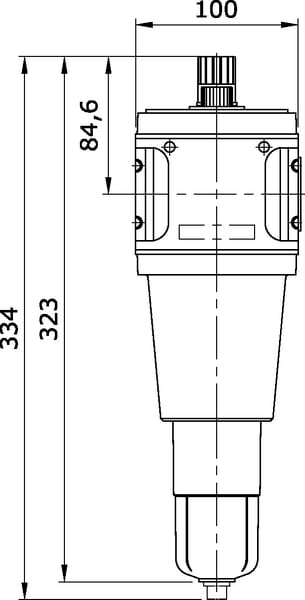 Lubrificateur d'air comp. G 1 vue 3