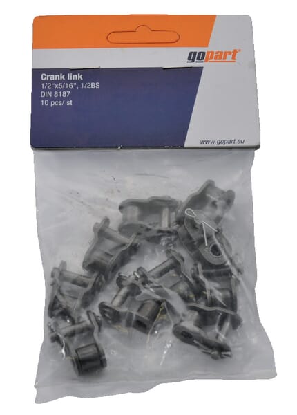 Maillon coudé 1/2x5/16 (10pcs), gopart — réf. 08B1OLGP