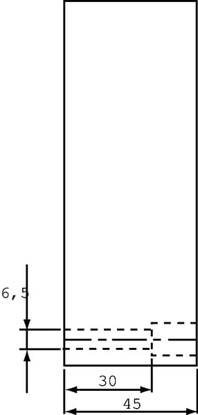 Embase1/2 racc en dessous NG10 vue 4