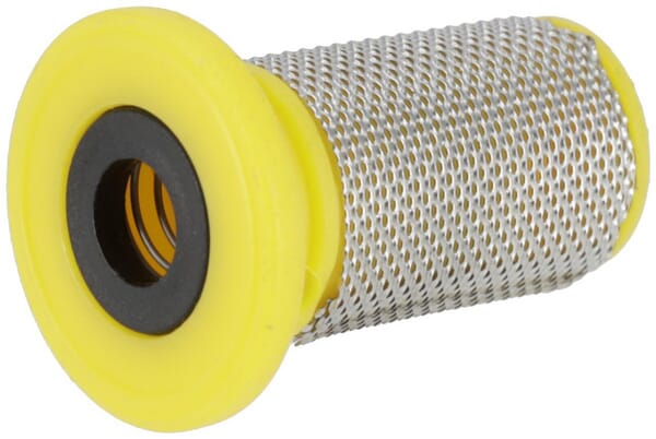 Filtre avec clapet anti-retour à bille, jaune 80 mesh — réf. 42423135
