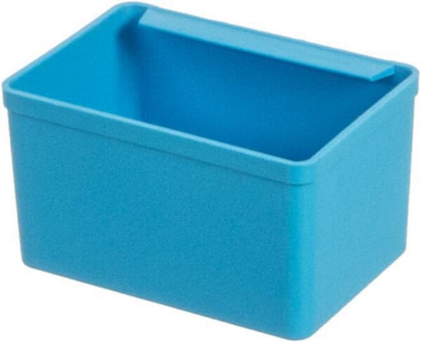 Insert pour plateau 57x83x48mm, plastique bleu, D48 · réf. 2200480