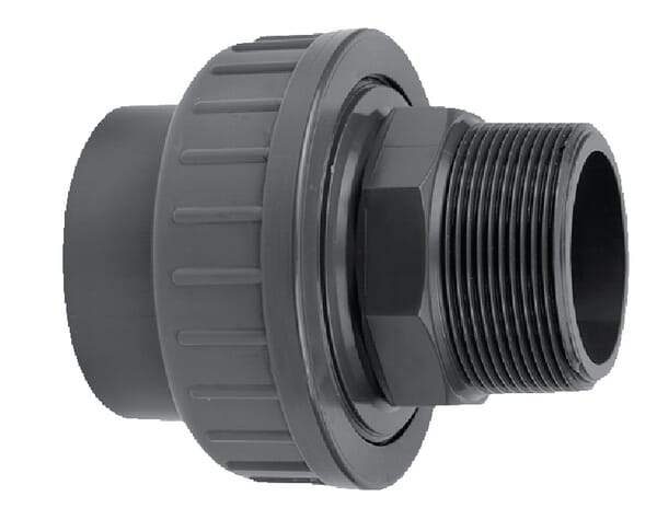 Raccord PVC 25mm x 3/4" · réf. 370025