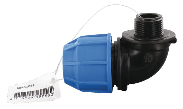 S16 Raccord coudé 25x¾" mâle · réf. 654810SL