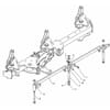 Control rod for frame w. wheel VariOpal 8/8X-3-120