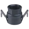 Quick coupling female coupler with female thread Polypropylene