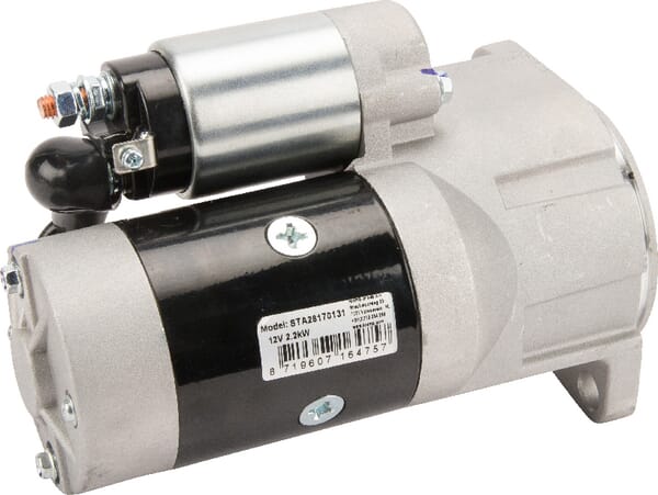 Démarreur réduct. 12V 2,3 kW 9 dents avec réducteur, Kramp vue 2