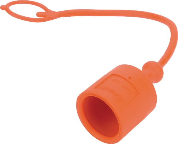 Bouchon rouge pour mâle 3/8 · réf. TMF38