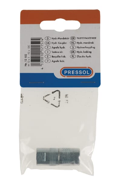 Embout graisseur 4 l. M10 Bli. · réf. FP12152