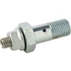 Banjo bolts single - BSP with adjustable throttle (Pipe thread)