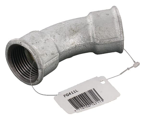 Ohyb 45° poz. 2xVnit.z. 1"