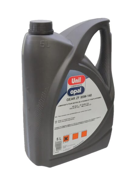 Huile boîtes/ponts Gear ZF 85W140 - 5l Unil Opal — réf. SP121470UO