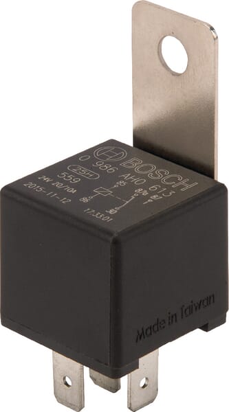 Relais 24V 10/20A · réf. 0986AH0613