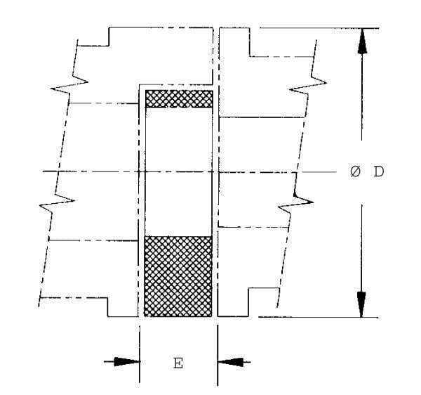 Caoutchouc d'accouplem. 3-87Sh vue 2