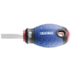 Slot screwdriver with ball-shaped handle for electrical insert