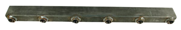 Bâti de dents 990mm - 6 douilles · réf. FT0996