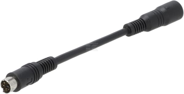 Adaptateur 6p mâle - 4p femelle vue 2